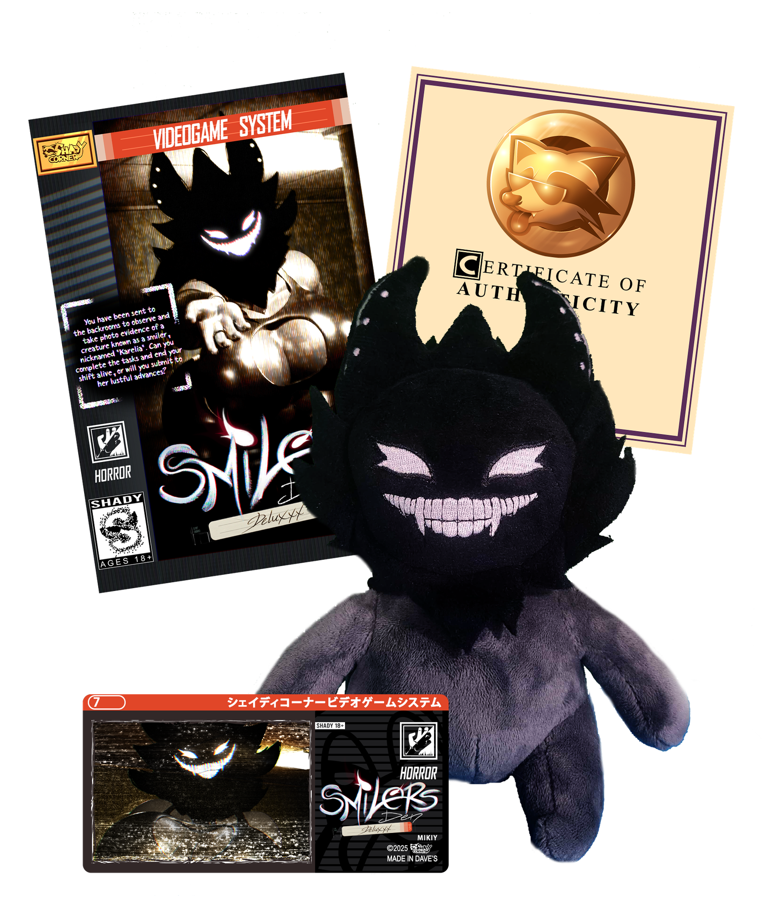 Smilers Den Deluxxx Plushie (Limited)